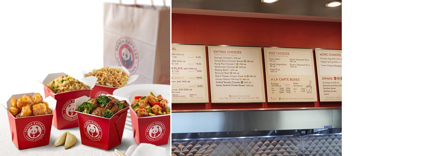 Panda Express Menu