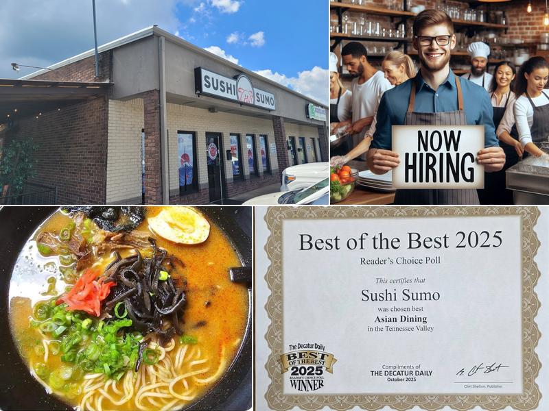 Sushi Sumo 1313 Point Mallard Pkwy Suite D, Decatur