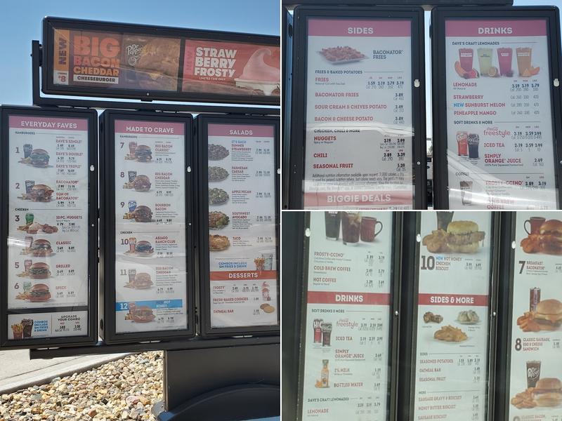Wendy's Menu