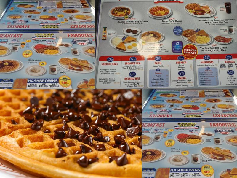 Waffle House Menu