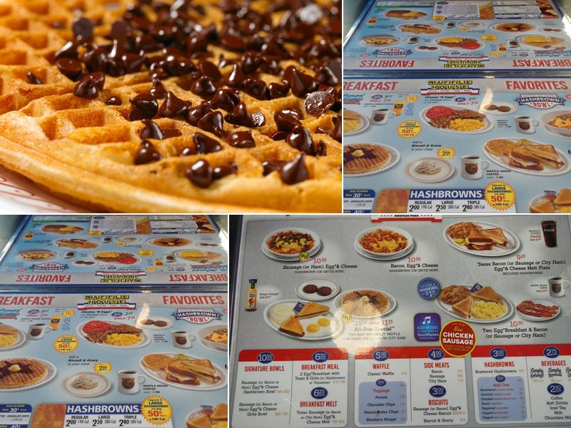Waffle House Menu