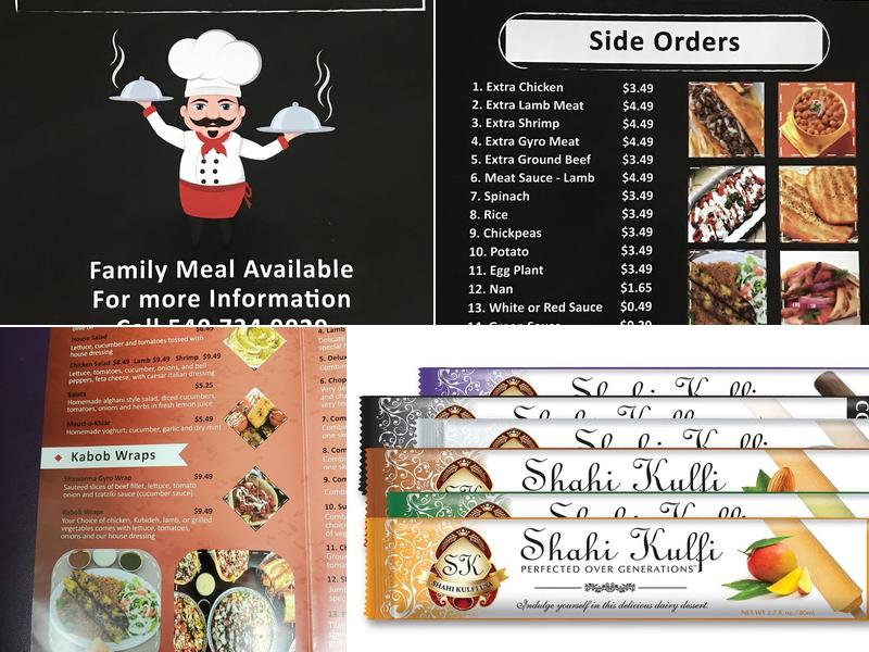 Kabob Restaurant Menu