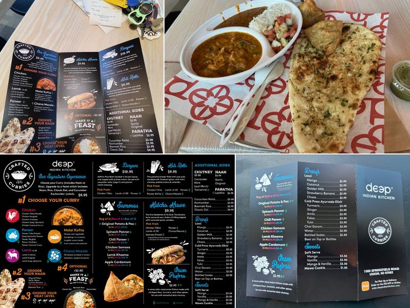 Deep Indian Kitchen (Union) Menu