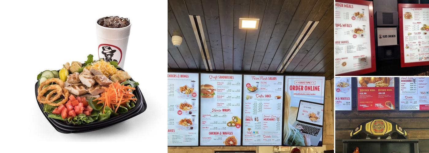 Slim Chickens Menu
