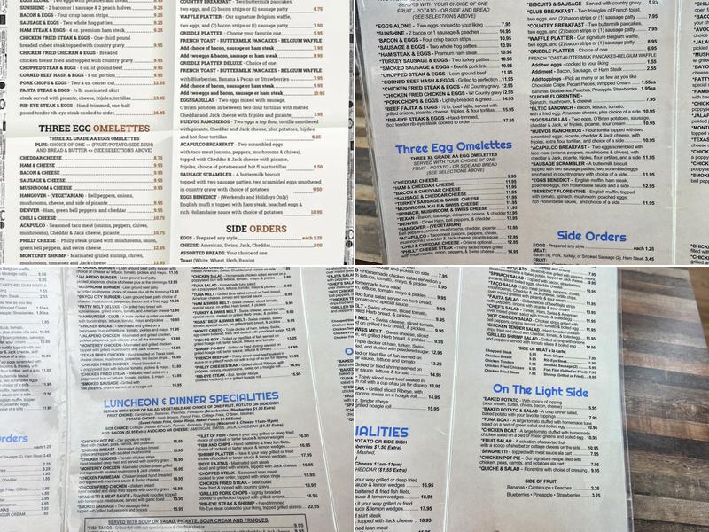 House of Pies Restaurant & Bakery Cypress Menu