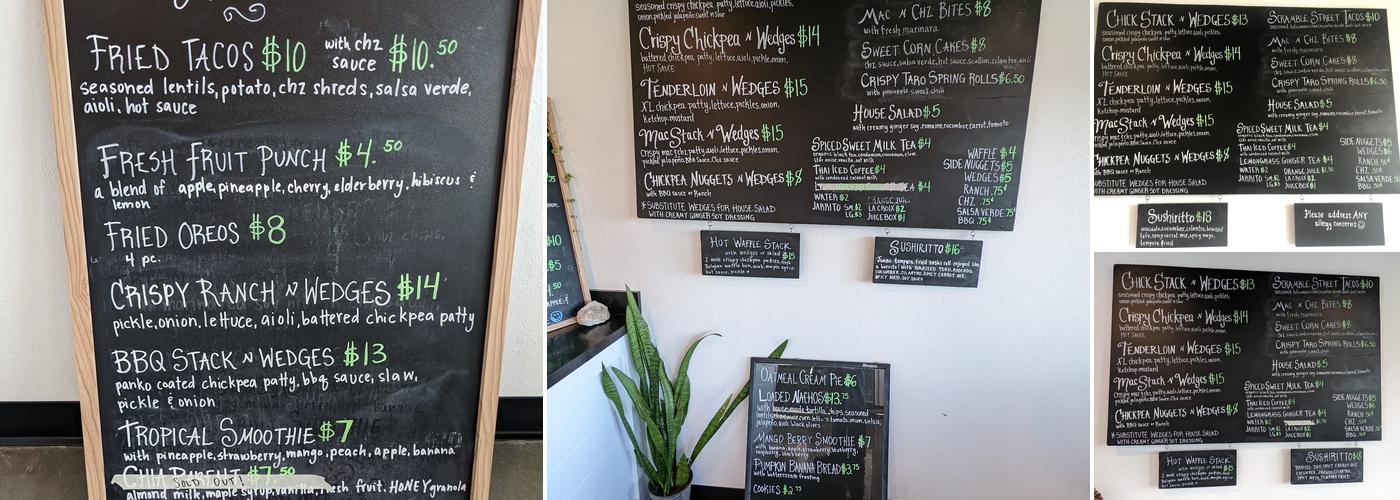 Des Fresh Menu