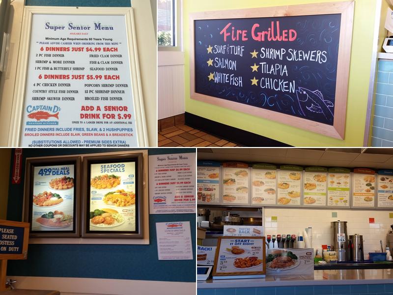 Captain D's Menu