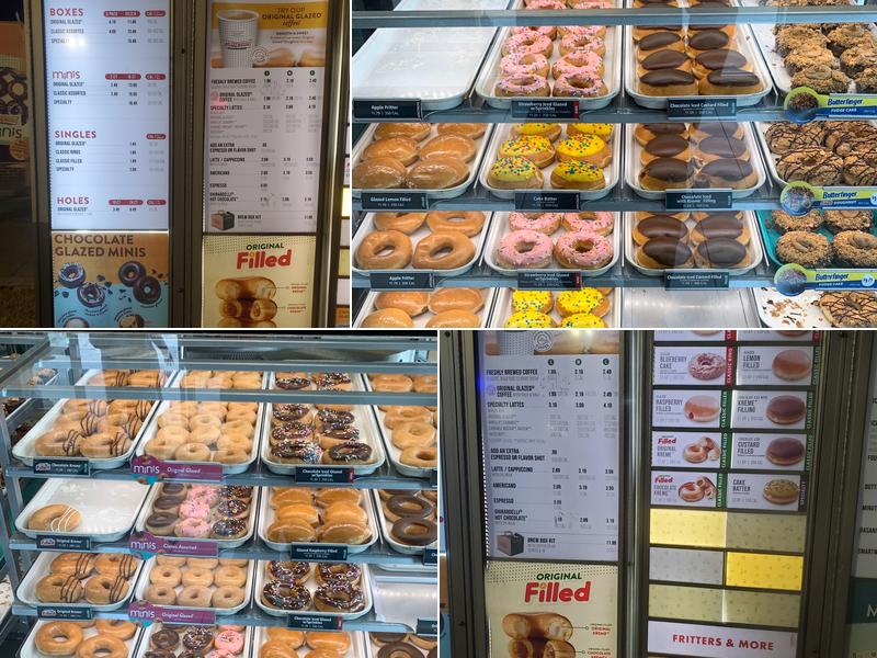 Krispy Kreme Menu