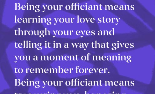 Make It Official~Wedding Officiant