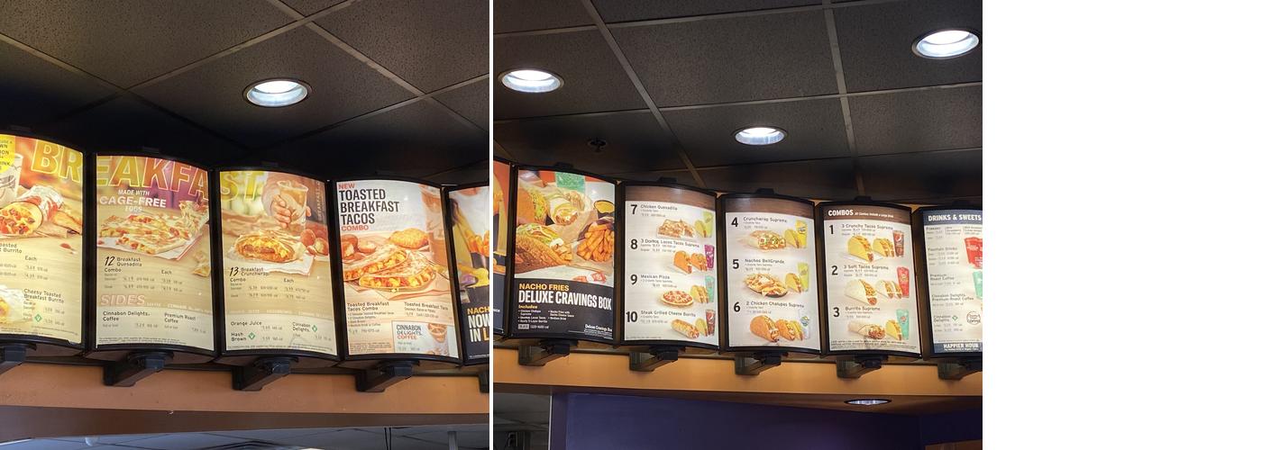 Taco Bell Menu