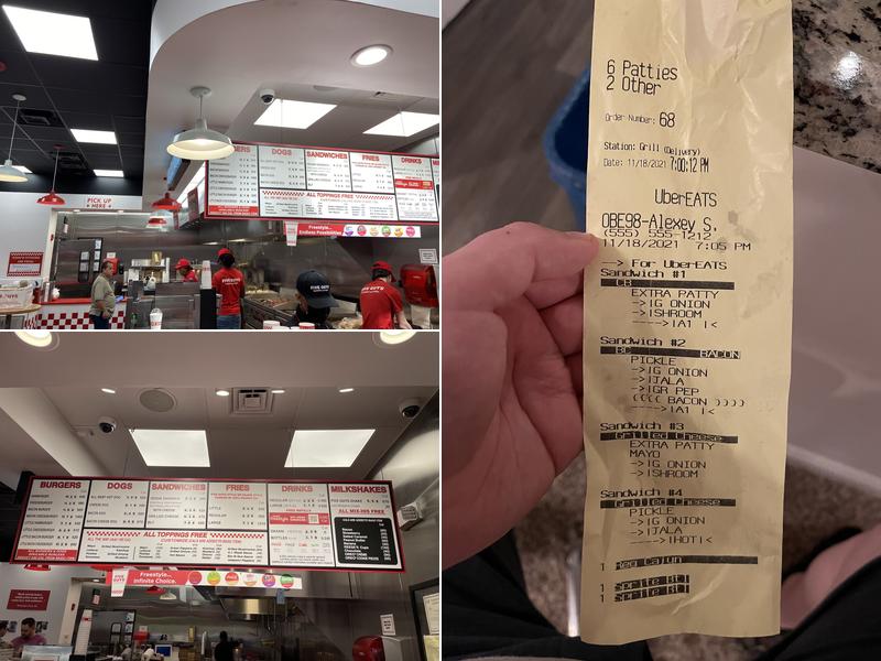 Five Guys Menu