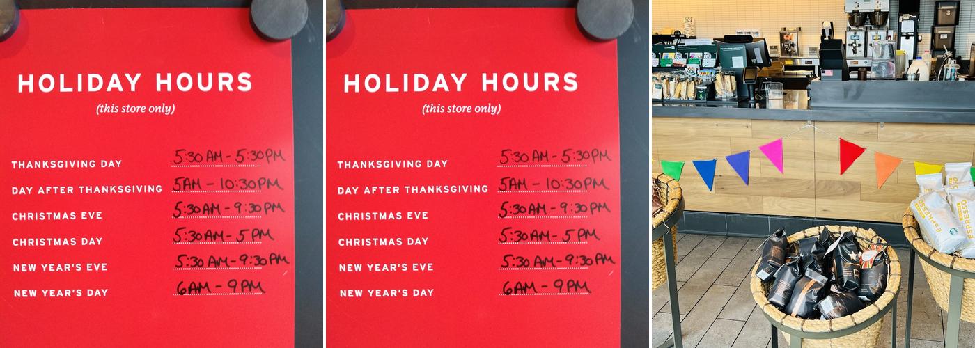 Starbucks Menu