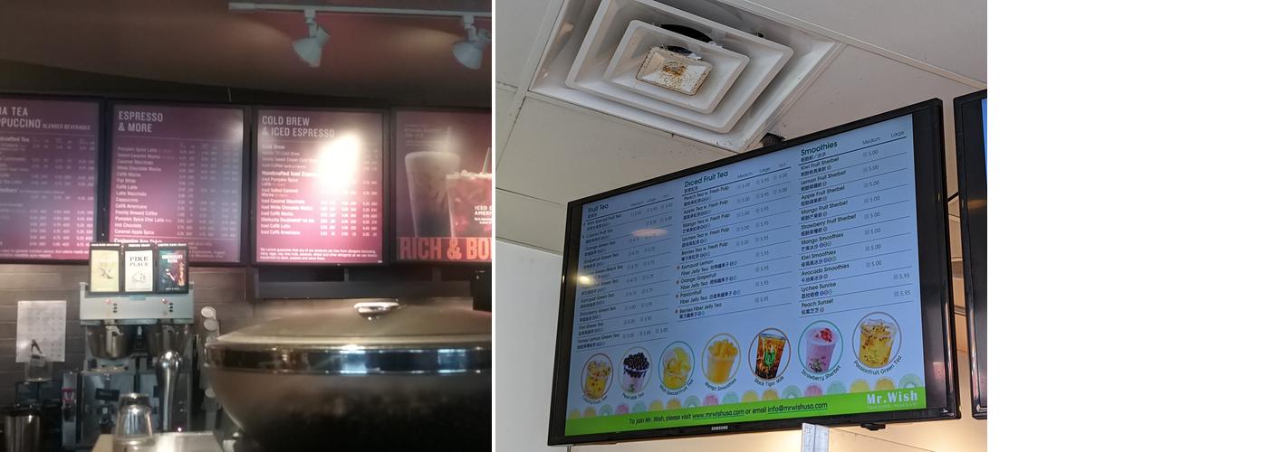 Starbucks Menu