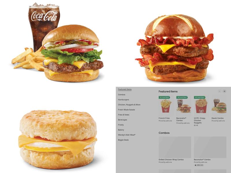 Wendy's Menu
