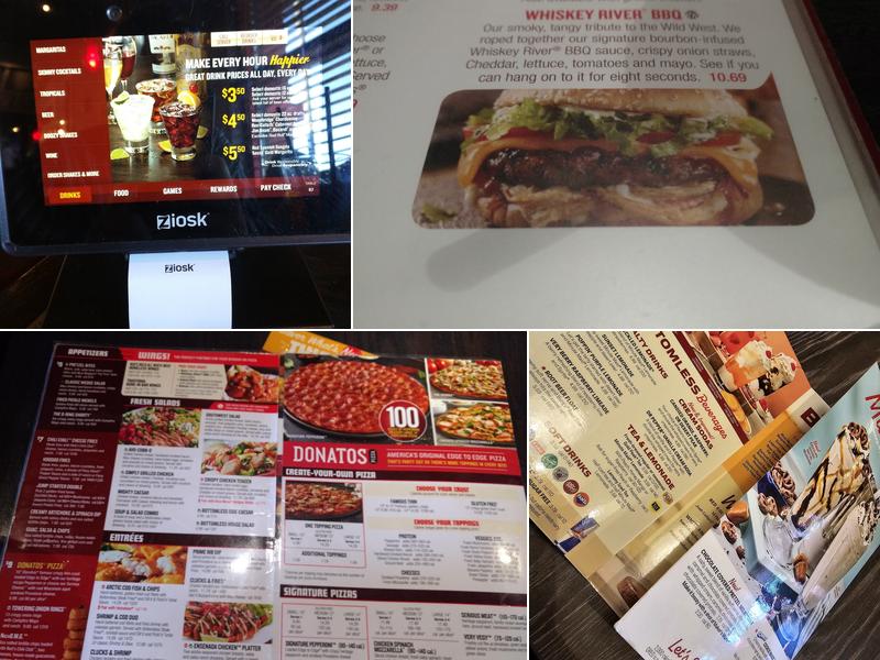 Red Robin Gourmet Burgers and Brews Menu