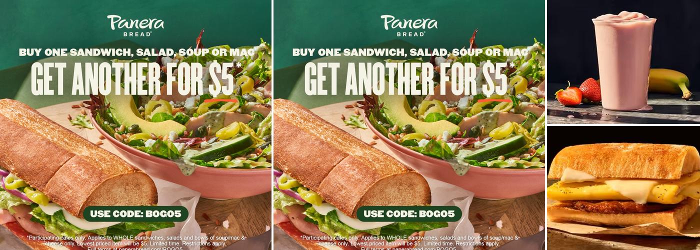 Panera Bread Menu