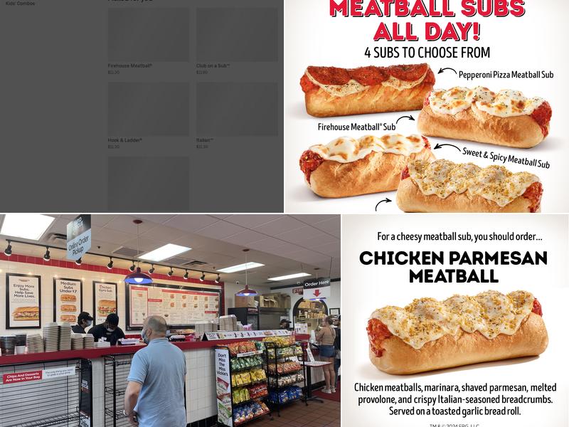 Firehouse Subs Mansell Shops Menu