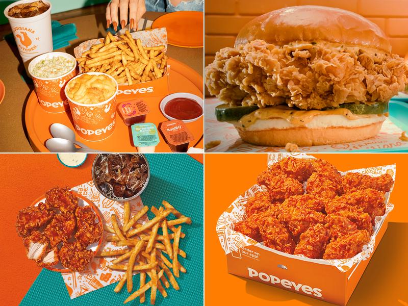 Popeyes Louisiana Kitchen Menu