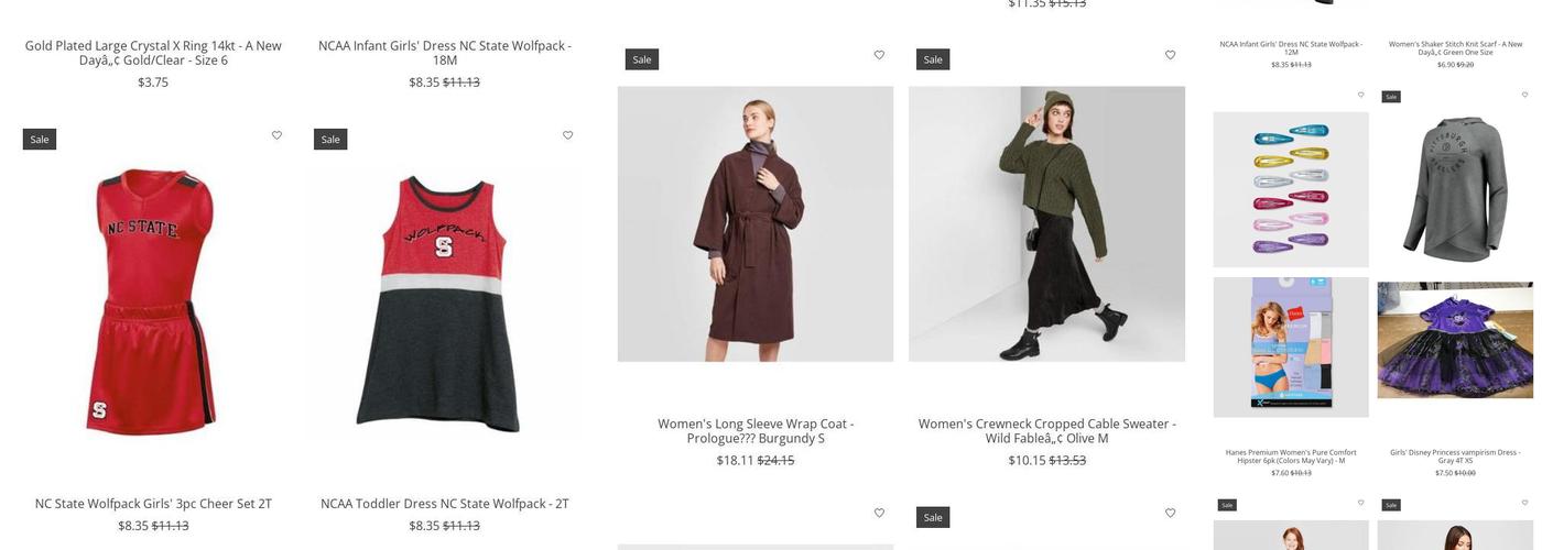 D3 Surplus Outlet Menu