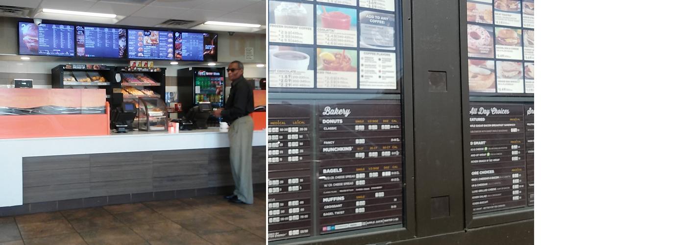 Dunkin' Menu