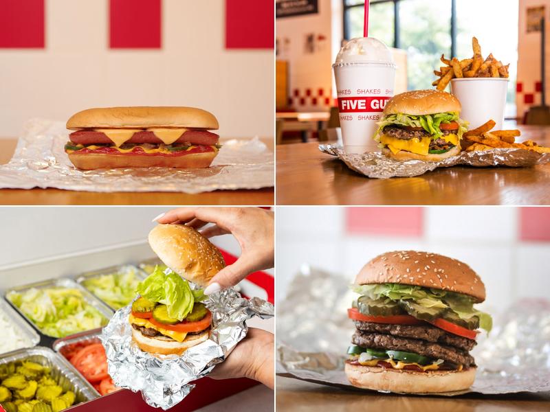 Five Guys Menu