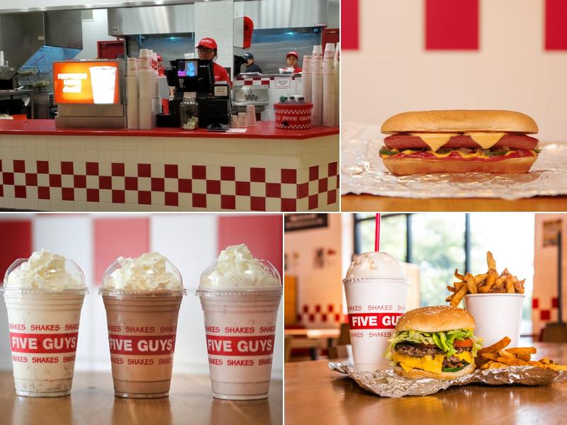 Five Guys Menu