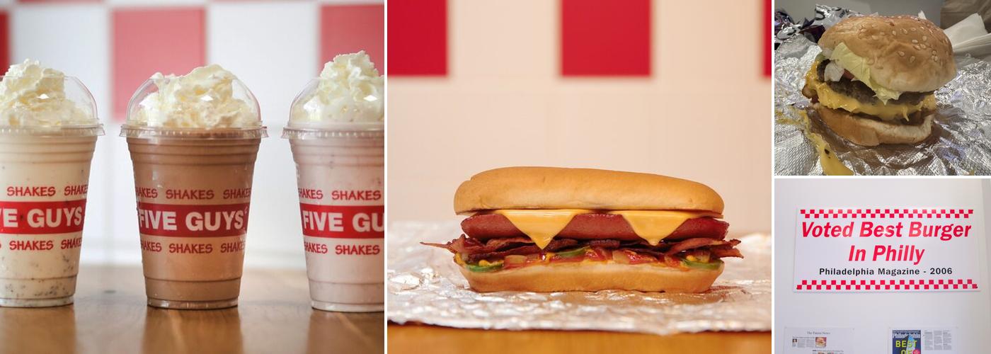 Five Guys Menu