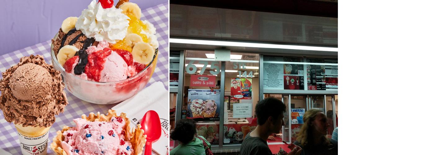 Bruster's Real Ice Cream Menu