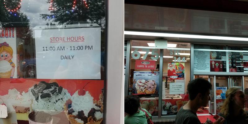 Bruster's Real Ice Cream Menu