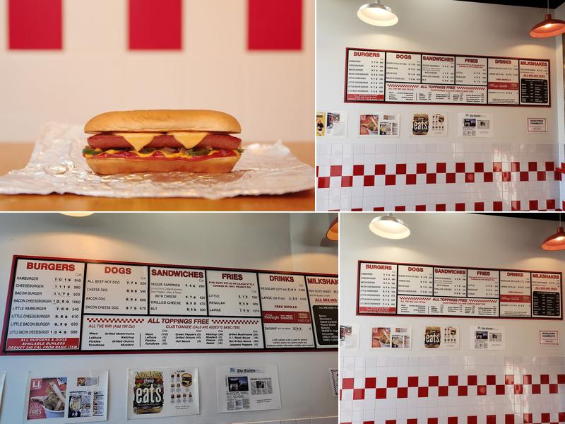 Five Guys Menu