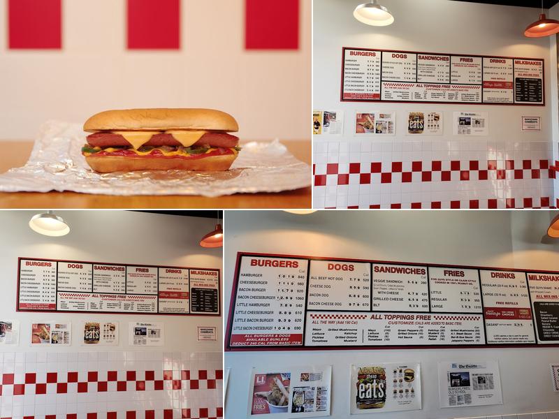 Five Guys Menu