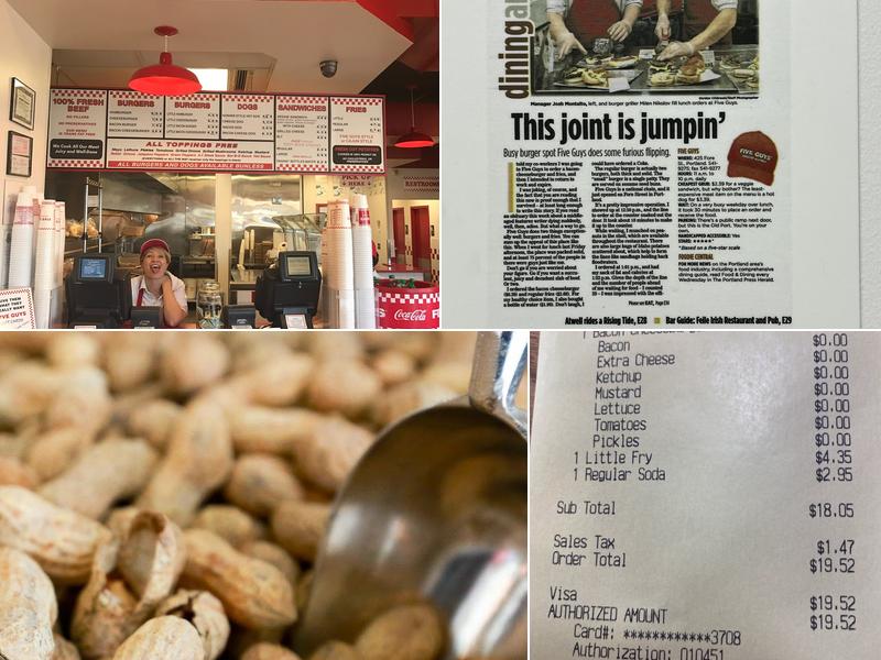 Five Guys Menu