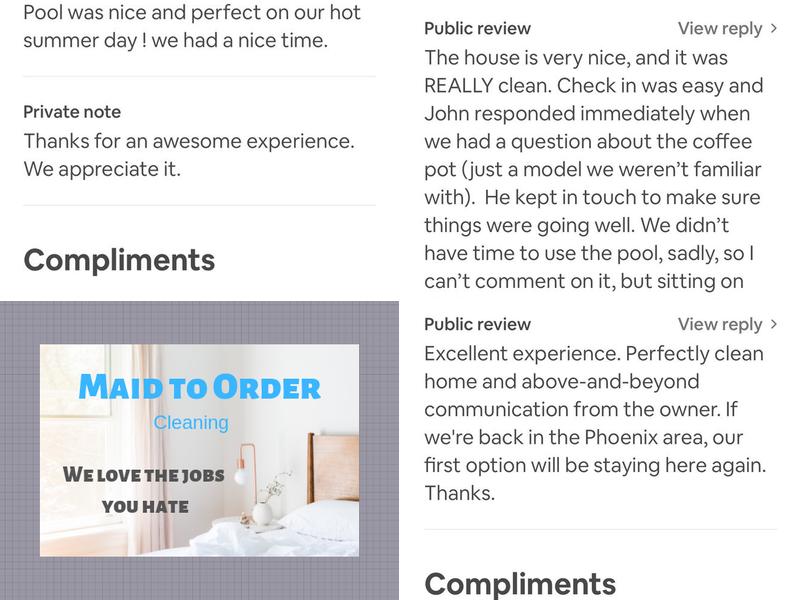 Maid to Order Cleaning