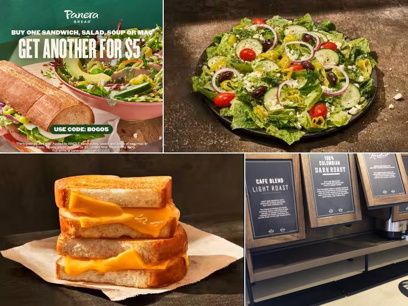 Panera Bread Menu