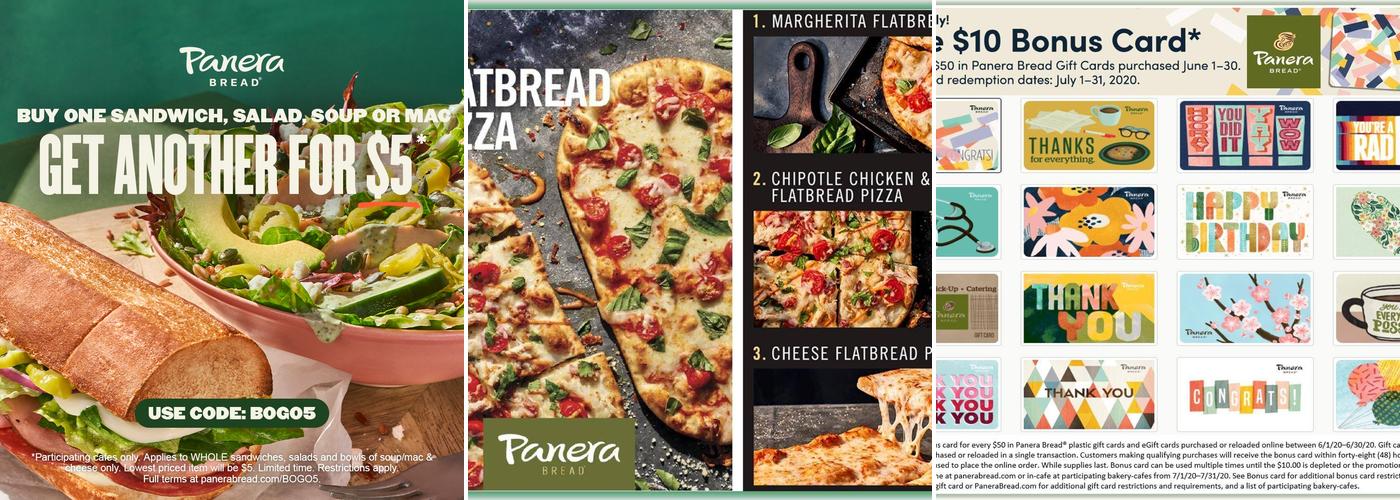 Panera Bread Menu