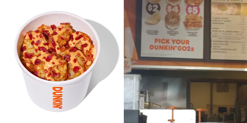 Dunkin' Menu