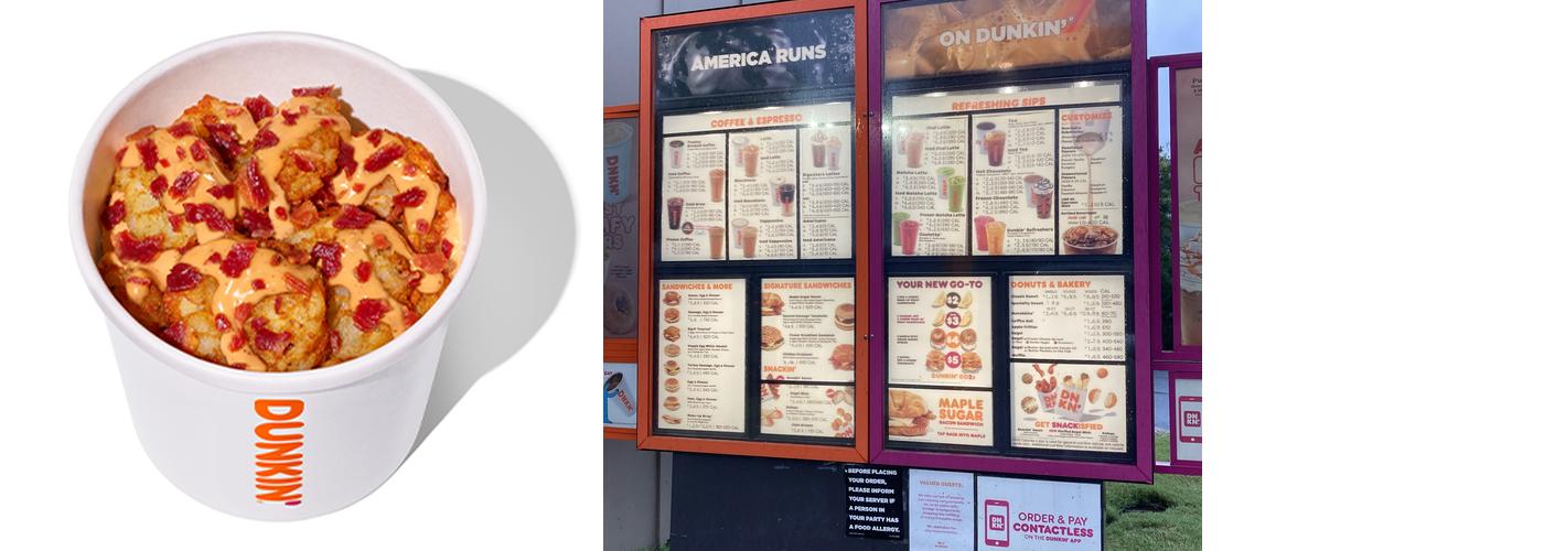 Dunkin' Menu