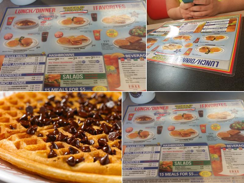 Waffle House Menu