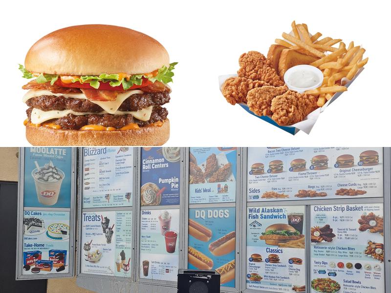 Dairy Queen Grill & Chill Menu