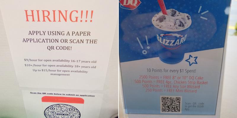 Dairy Queen Menu