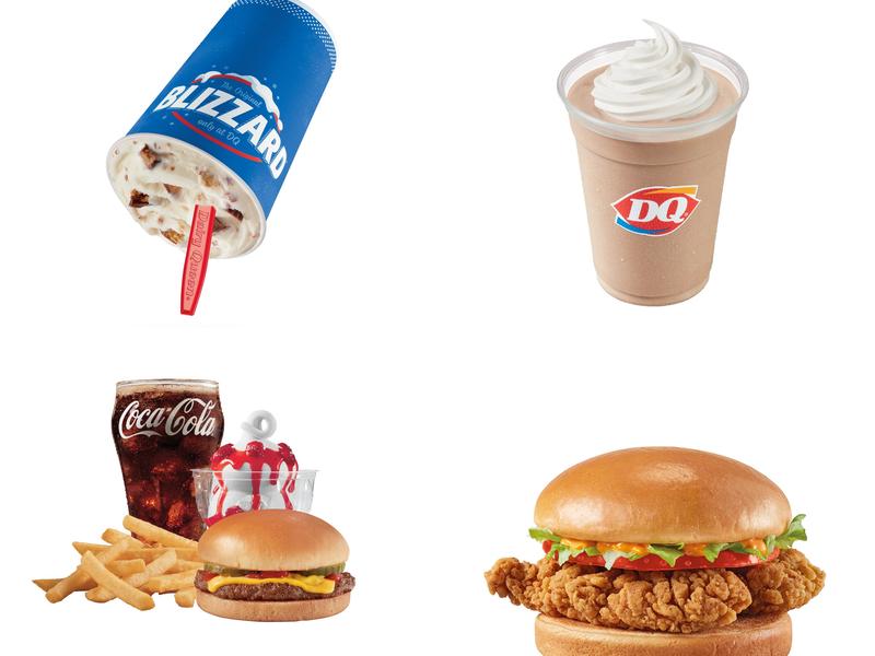 Dairy Queen Grill & Chill Menu