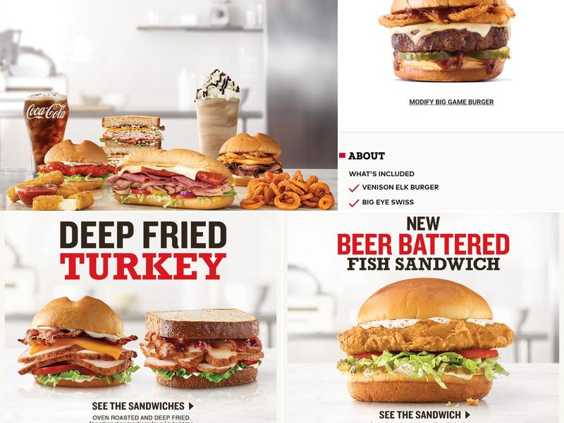 Arby's Menu