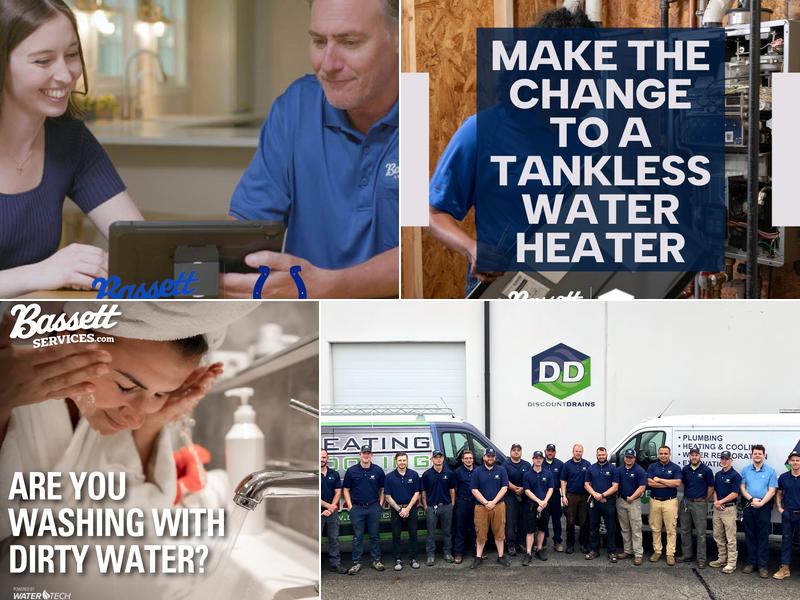 Bassett Services: Heating, Cooling, Plumbing & Electrical (Discount Drains)
