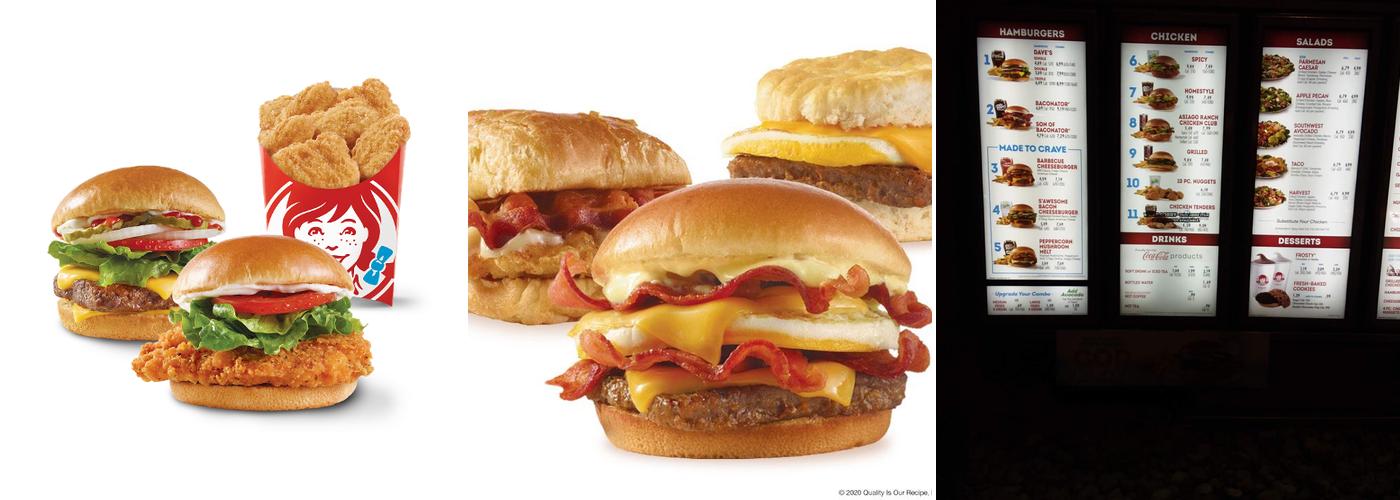 Wendy's Menu