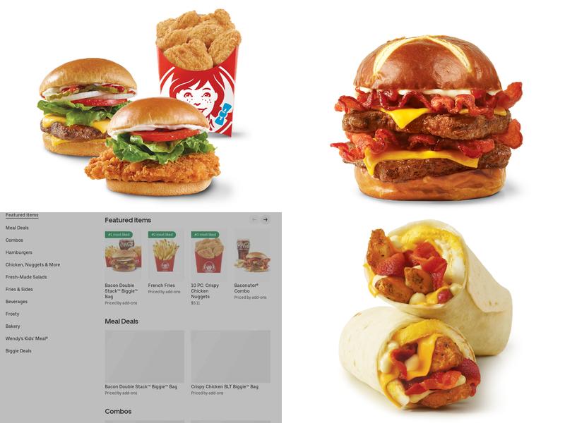 Wendy's Menu