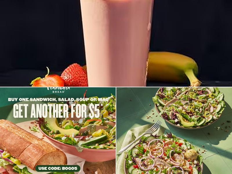 Panera Bread Menu