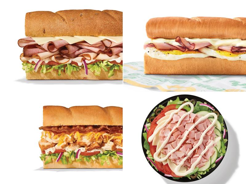 Subway Menu