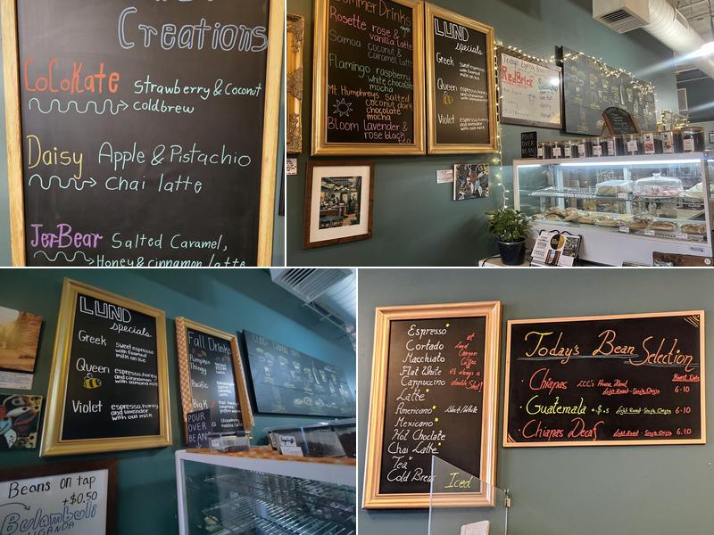 Lund Canyon Coffee Menu