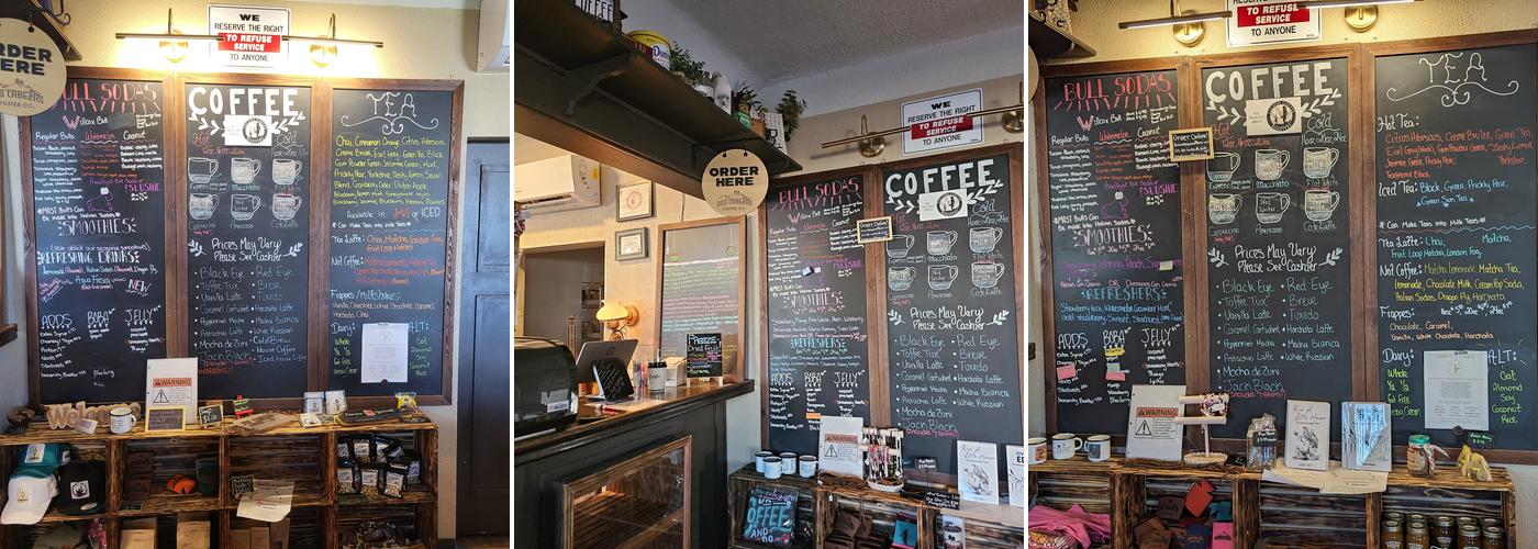 Dos Cabezas Coffee Co. Menu