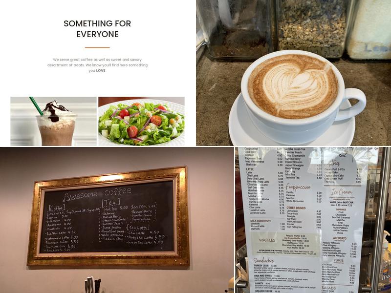 Awesome Coffee Menu